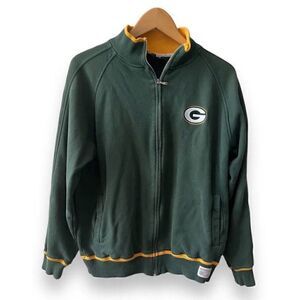 NFL Property Of Green Bay Packers Reebok Jacket Gridiron Classic Medium